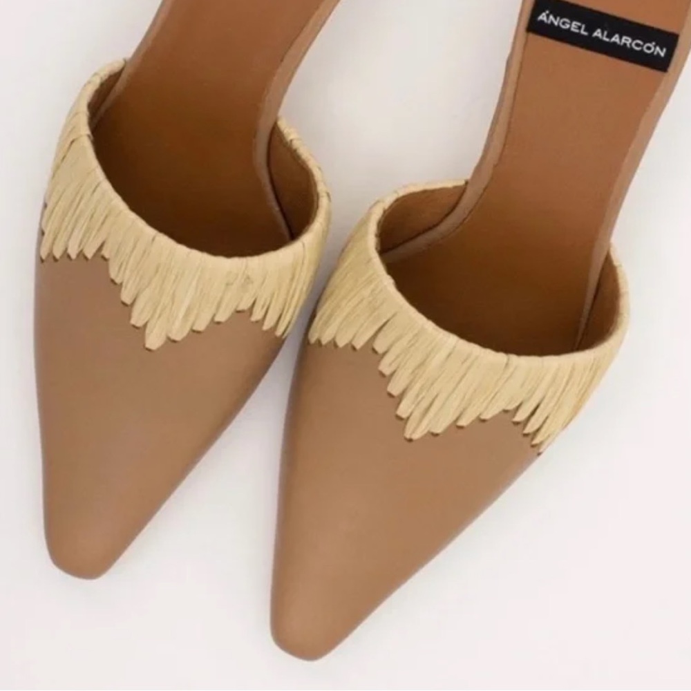 Anthropologie Angel Alarcon Heeled Mule